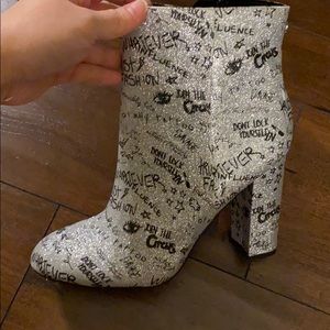 Sparkly boots